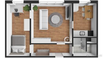 Prodej družstevního bytu 2+1 43 m² - 4