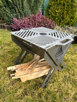 Rozkládací ohniště a grill - RFT - 4