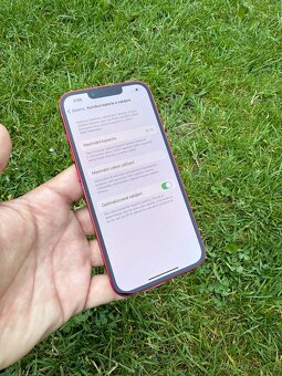 Apple iPhone 13 128GB–Červený,Krásný stav,Baterie 91% - 4