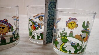Sklenice 3ks - Limitka Tequila cca 80.léta - 4
