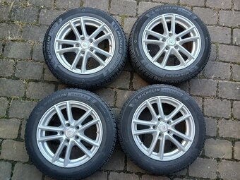 ALU kola,sada,originál ALUETT,ET48,205/55 R16,5x112,MICHELIN - 4