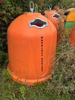 Nádoba na tříděný odpad se spodním výsypem - tzv. zvon - 4