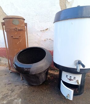 Kotel na ohřev vody + zdarma kamna Satan - 4