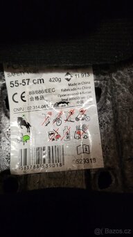 Jezdecká helma fialová - 4