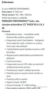 PARKSIDE PERFORMANCE 1/2″ PASSP 20-Li C4 - 4