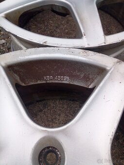 Prodám alu disky R 16, ET 45, 7Jx16H2, 5x112 - 4