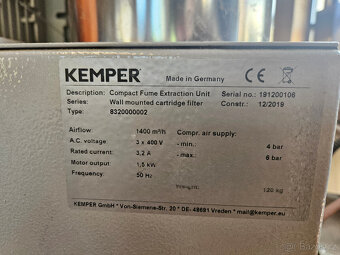 KEMPER – Odsávací jednotka (Compact Fume Extraction Unit) - 4