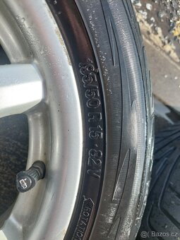 ALU kola RIAL R15 s letními pneu 195/50 r15 - 4