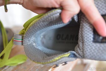 OLANG, kožené trekové boty, vel. 36, min. nošené - 4