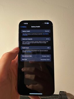 iPhone 15 Pro Max (256GB/Modry) - 4