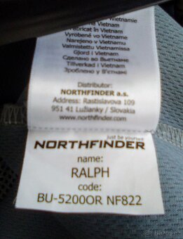 Khaki softshellová bunda s kapucí Northfinder --vel.M - 4