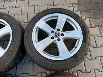 4x al kola 5x112 18 + pneu letní 255/45 R18 - 4