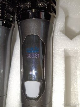 4x bezdrát dobijecí mikrofony + přijimač - 4