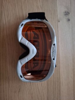 Lyžařská přilba, helma dětská, lyžařské brýle - 4