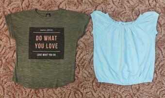 Dívčí trička vel. 116 - 146 - 4