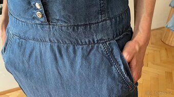 Lehké riflové šaty S - 4