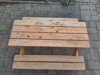 Dětský zahradní set, sezení - 4