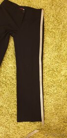 Elegantní kalhoty Synková, černé - 40 - 4