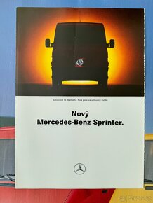 Mercedes-Benz Sprinter prospekt a plakát - 4
