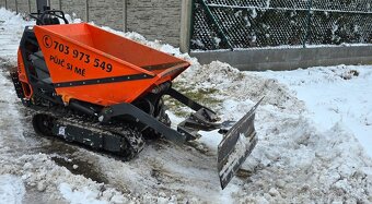Samonakládací pásový minidumper - 4