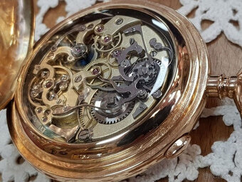 Le Phare, kapesní hodinky s minutovým opakovačem a chronogra - 4