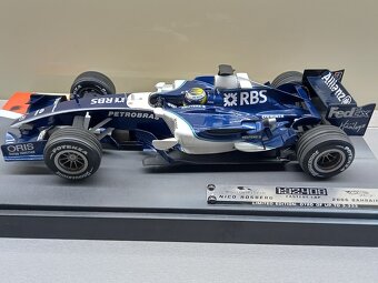 F1 WILLIAMS COSWORTH FW28 NICO ROSBERG HOTWHEELS 1:18 - 4
