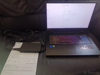 Herní NTB Acer Nitro 5, 17" ,RTX 3060,2TB,32GB,DOKLAD,ZÁRUK - 4