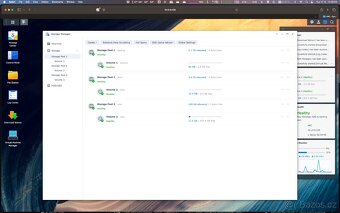 NAS server, datové úložiště 3TB + 4TB + 240GB - 4