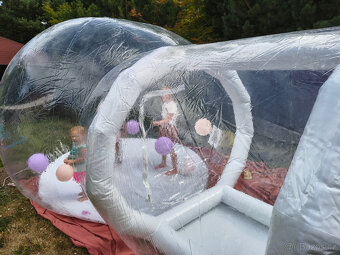Bubble house - balónkový dům, nový, komplet včetně fukaru - 4