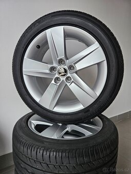 Orig. Skoda 5x100 Letní 215/45/16 - 4