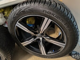 Alu kola Volvo XC90 5x108 r20, Original, pneu zimní Nokian - 4