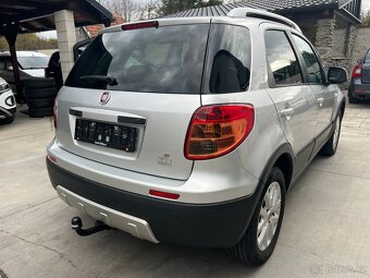 Fiat Sedici 1.6i 88KW 4x4 1.MAJ.TAŽNÉ LETNÍ+ZIMNÍ BEZ KOROZE - 4