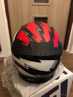 Shoei NXR Variable TC-1, vel. L – nová, drobné škrában - 4