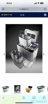 Domácí pekárna Gorenje BM 1400 E nerez - 4