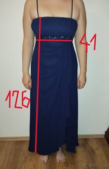 NOVÉ společenské /plesové šaty L/XL - 4
