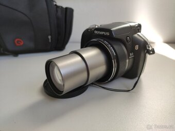 PRODÁNO-Olympus SP-560UZ+brašna,příšlušenství a 2GB xD karta - 4
