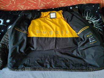 Bugatti Vatovaná Bunda Hnědá Regular Fit - 4