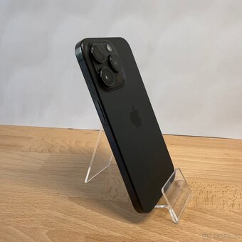 iPhone 15 Pro 256GB, černý, eSIM (12 měsíců záruka) - 4
