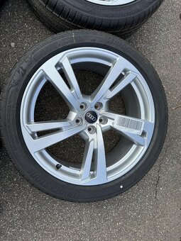Alu sada 5x112r20, letní pneu 255/40 r20 ,Audi A7 A6 - 4