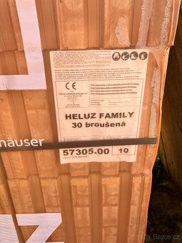 Heluz family 30 + překlady + osb desky na šalování - 4