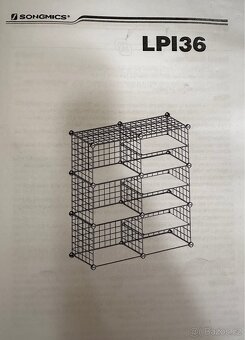 Úložná jednotka pro kovové kostky SONGMICS - 4