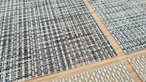 Designové prostírání PVC 4 kusy 2 barvy - 4