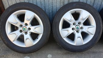 15" Škoda Fabia 5x100 pneu 80% - 4