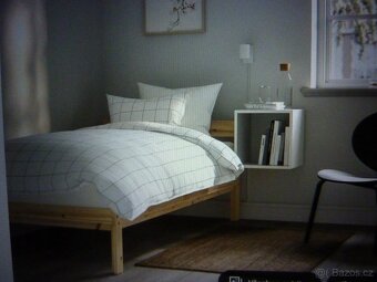 IKEA NEIDEN rám postele, borovice 200x90 cm - nová - 4