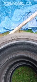Prodám 4x letní 225/45R17 Dunlop - 4