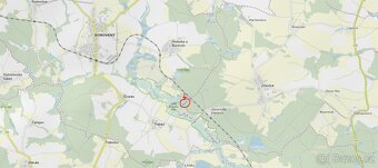 Prodám lesní pozemek v k.ú. Jílovice u Trhových Svinů, p.č. - 4
