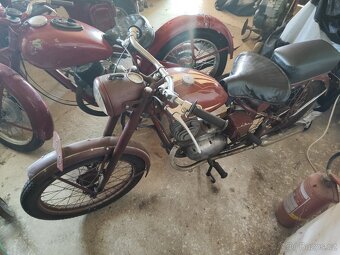 Jawa Monark 150 | Motor Jawa Pérák 150C 1950 - 4