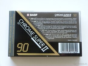 audio kazeta BASF CHROME SUPER II - 4