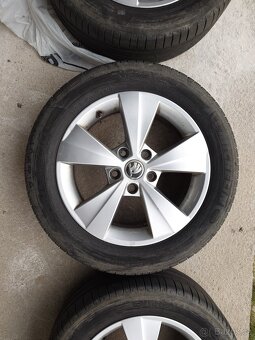 ALU sada Škoda - Michelin Energy Saver  - 205/55 R16 - 4
