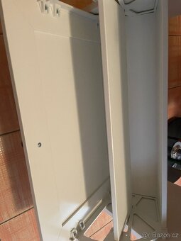 Ikea botník bílý 130x61x30cm - 4